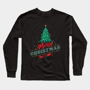 health worker merry christmas Long Sleeve T-Shirt